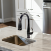 Kauai 1 Handle Swivel Pull-Down Kitchen Faucet Includes Baseplate in Oil Rubbed Bronze finish