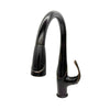 Kauai 1 Handle Swivel Pull-Down Kitchen Faucet Includes Baseplate in Oil Rubbed Bronze finish