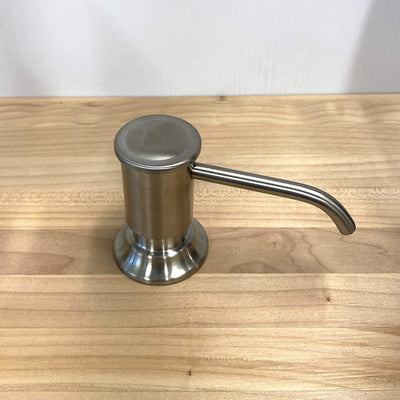 Soap/Lotion dispenser in Brushed Nickel finish