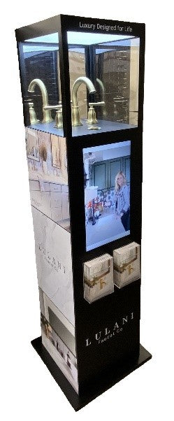 Freestanding Pedestal Display