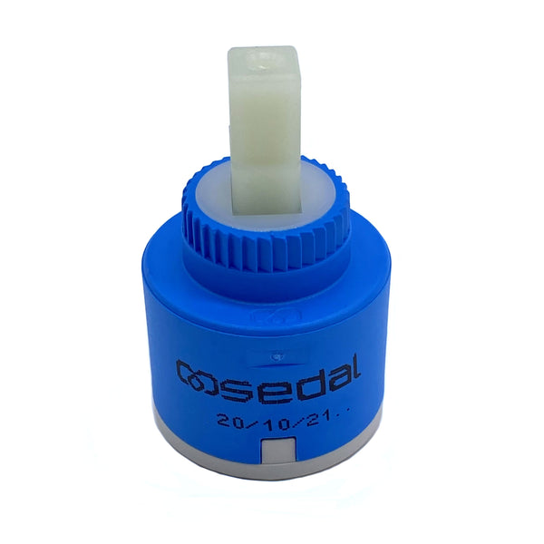 Ceramic Disc Faucet Cartridge Replacement - 1-3/8 Inch 35mm Single Handle For Kitchen & Bathroom Taps