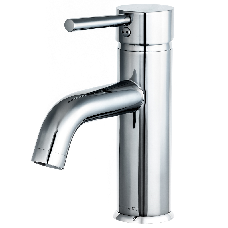 St. Lucia - Single Handle Bathroom Faucet with drain assembly