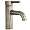St. Lucia - Single Handle Bathroom Faucet with drain assembly in Brushed Nickel