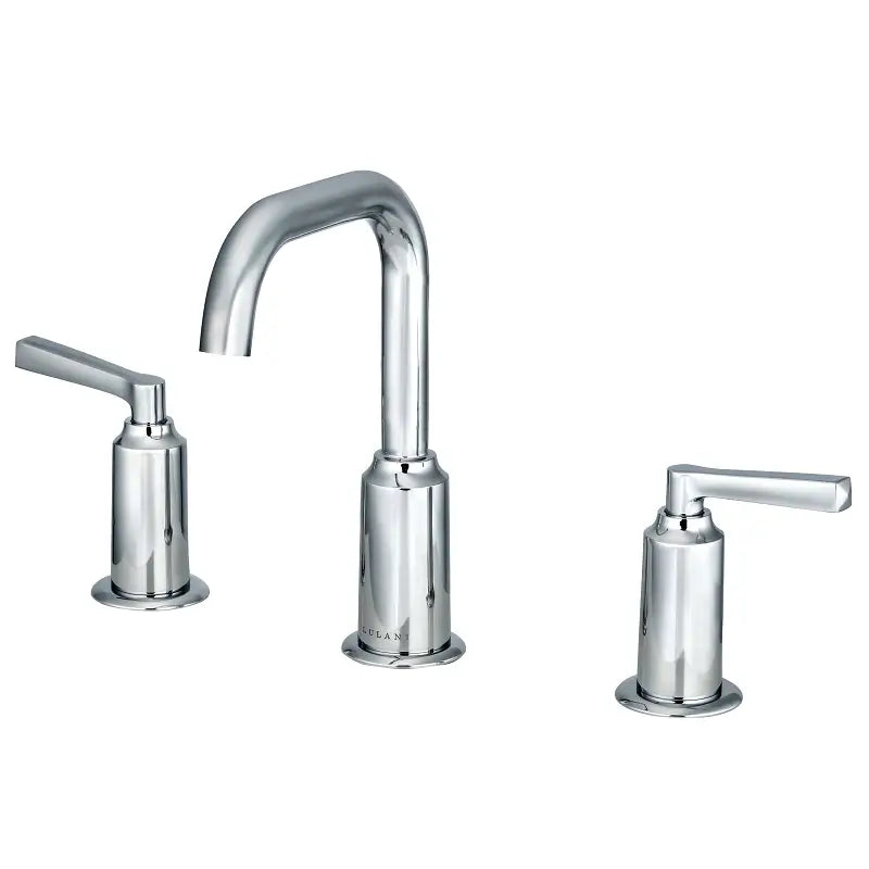 St. Lucia Widespread Bathroom Faucet with drain assembly in Chrome