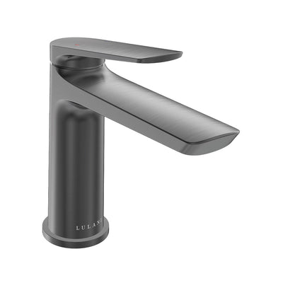Open Box - Ibiza, Single Handle Bathroom Faucet with Drain Assembly in Gun Metal finish