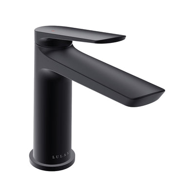 Open Box - Ibiza, Single Handle Bathroom Faucet with Drain Assembly in Matte Black finish