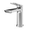Ibiza - Single Hole Bathroom Faucet with drain assembly Brushed Nickel