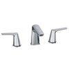 Open Box - Bora Bora, Widespread Bathroom Faucet with Drain Assembly Chrome