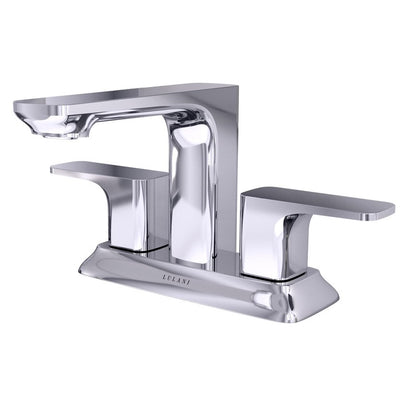 Open Box - Corsica, Centerset Bathroom Faucet with Drain Assembly Chrome