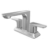 Open Box - Corsica, Centerset Bathroom Faucet with Drain Assembly Brushed Nickel