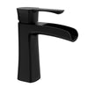 Open Box - Barbados, Single Handle Bathroom Faucet with Drain Assembly Matte Black