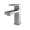Open Box - Capri, Single Handle Bathroom Faucet with Drain Assembly in Brushed Nickel finish