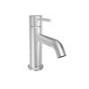 St. Lucia - Single Hole Petite Bathroom Faucet with drain assembly in Brushed Nickel
