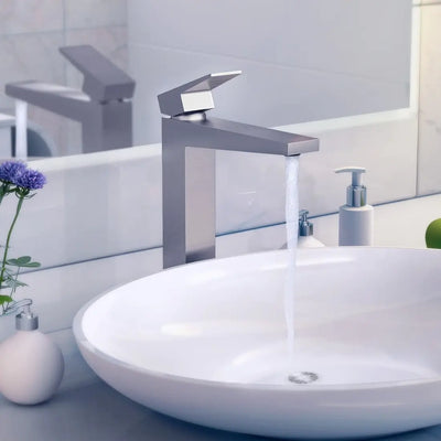 Boracay - Vessel Style Bathroom Faucet with drain assembly Spot Defense