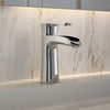 Barbados - Waterfall Style Bathroom Faucet with drain assembly in Chrome finish