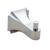 Robe Hook in Aurora Collection - Robe Hook, Chrome Finish | Lulani Faucet Co. finish