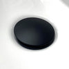 Bathroom sink pop-up drain with-out overflow (Large Top) in Matte Black finish