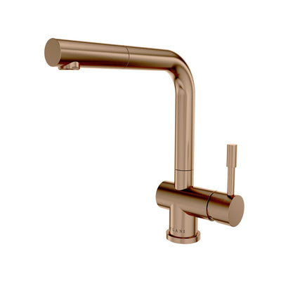 Open Box - Nassau, Pull-Out Kitchen Faucet (Aerated Spray Head) Rose Gold