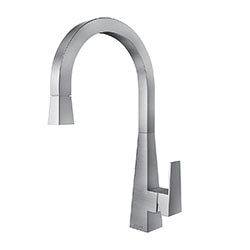 Santorini - Stainless Steel Pull-Down Kitchen Faucet in https://cdn.shopify.com/s/files/1/0077/1103/1377/files/KA_520_30_c0061ef6-2d1f-4d53-842c-febb2aa81593.mp4?v=1591380459 finish