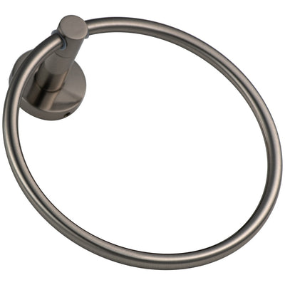 Hand towel ring in St. Lucia - Brushed Nickel Hand Towel Ring | Lulani finish