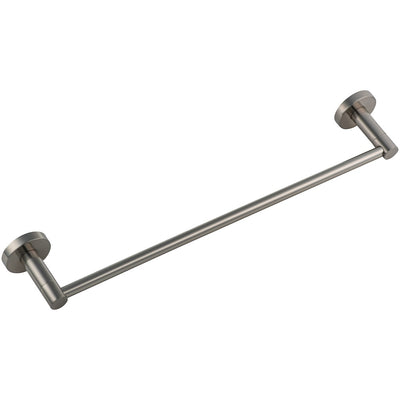 St. Lucia Collection - Bathroom towel bar 18" . Brushed Nickel finish | Lulani faucet company